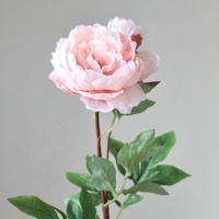 Fleur de pivoine fleurs en soie artificielle pour décoration de Bouquet de mariage Arrangement floral décoration de bureau à domicile