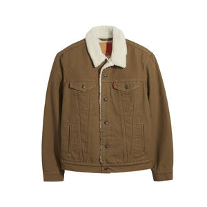 Chaqueta Sherpa de Alta Calidad para Hombre, Ecológica, Antipilling, Sostenible, Transpirable, 100% Algodón, Resistente al Viento, de Secado Rápido, Corte Regular - Product Image 1