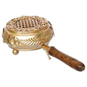 Aluminum Incense Burner Butterfly Loban Dani Dhoop <b>Sambrani</b> Holder Arti Modern Design Home Decor - Product Image 3
