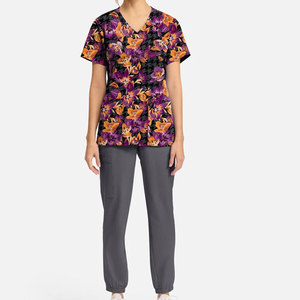 Uniformes médicaux d'été personnalisés avec logo - Vêtements d'hôpital unisexes en toile respirante à séchage rapide pour infirmières et médecins - Vente en gros - Product Image 1