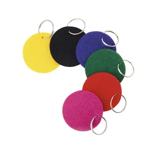 Portachiavi Personalizzati in Feltro Nicles, Gadget Promozionali con Moschettone - Product Image 2