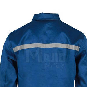 Veste de travail ignifuge FR, veste de sécurité industrielle robuste pour la construction, veste de travail ignifuge pour hommes - Product Image 6