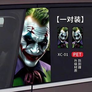 สติ๊กเกอร์ตกแต่งเสา B ของรถยนต์ Jinx Joker ลายกราฟฟิตีสร้างสรรค์ สำหรับตกแต่งรถยนต์ให้โดดเด่นเป็นเอกลักษณ์ - Product Image 1