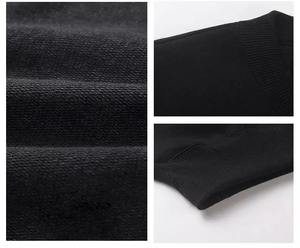 Nuevo diseño otoño personalizado Logotipo de alta calidad Sudadera de cuello redondo hombres mujeres cuello redondo sudadera piel ajustada calidad de marca - Product Image 3