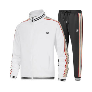 OEM Vente en gros 2024 Tendances Survêtements à capuche en molleton patchwork pour hommes 100% coton respirant, personnalisés, Streetwear d'hiver - Product Image 4