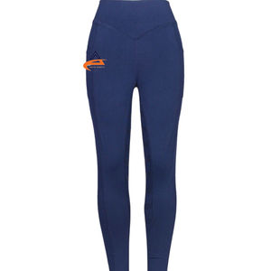 CST, pantalones de montar azules para mujer, suaves, cómodos, elásticos en cuatro direcciones, sin costuras, cintura media, asiento de estilo importado de alta calidad - Product Image 1