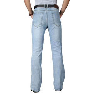 2025 New Design <b>Flare</b> Denim Made <b>Jeans</b> <b>For</b> <b>Men</b> Premium Quality Casual Wear <b>Men</b> <b>Flare</b> <b>Jeans</b> - Product Image 4