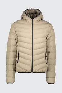 Veste matelassée pour homme, nouvelle collection d'hiver, logo personnalisé du fabricant, forme en V, surdimensionnée, rembourrage en duvet, avec boutons - Product Image 5