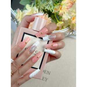 Autocollants pour ongles Starlit Veil, art de l'ongle scintillant, pour embellir le vernis à ongles - Product Image 4