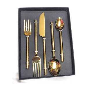 Collection de couverts classiques en acier inoxydable 2 Brother's, motif Meena, pour hôtels et usage domestique, haute qualité, vente chaude - Product Image 3