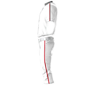 Ensemble complet d'uniformes de baseball personnalisés, vêtements de sport pour les tournois universitaires avec impression d'équipe et de numéro, séchage rapide et respirant - Product Image 5