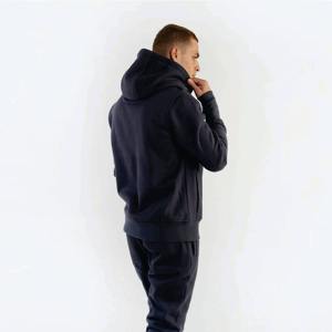 Sweat à capuche homme basique en coton mélangé à séchage rapide Street Wear Logo imprimé personnalisé à manches longues Sweat à capuche en tissu confortable - Product Image 5