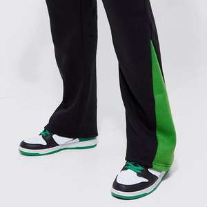 <b>High</b> Quality Men's Polyester/Cotton Flared <b>Trousers</b> Casual Lightweight <b>Elastic</b> Waistband Mid <b>Waist</b> for Sale - Product Image 4