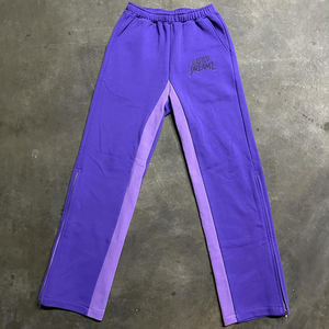 High Quality Custom <b>Men's</b> Oversized Distressed Acid Wash Pants Wide Leg Baggy Sweatpants for <b>Men</b> - Product Image 4