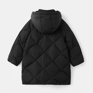 Veste décontractée chaude et rembourrée pour filles, coupe ample et confortable, 2026 / Veste matelassée légère, confortable et élégante pour filles - Product Image 2