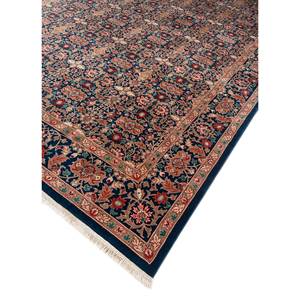 Tapis en laine noués à la main Aalam Blue Pae-5217 9x12, tapis rectangulaires floraux en patchwork pour la maison, pour adolescents, modèle US-Jaipur-Rugs - Product Image 2