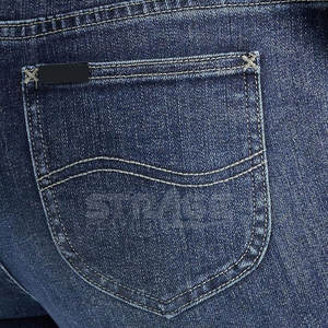 Pantalones Vaqueros Casuales Rectos y Transpirables para Mujer, Corte Regular, con tu Propio Logotipo, en Existencia, los Más Vendidos en Línea - Product Image 4