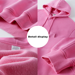 Sudadera Corta Informal para Mujer, Sudadera con Capucha de Manga Larga para Otoño, Forro Polar Cálido, Ropa Deportiva Informal Esencial - Product Image 5