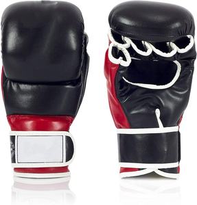 Guantes de boxeo unisex de lucha para adultos Guantes de boxeo MMA metálicos de cuero de vaca profesional Guantes de boxeo de 14oz 16oz hechos por Star Figure Enterprises - Product Image 1