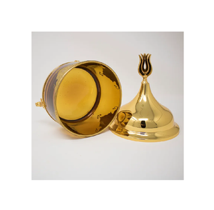 ชามช็อคโกแลตธรรมชาติทำจากทองเหลืองเนื้อแข็งดีไซน์เนอร์ดูใช้ในการอบช็อกโกแลตมอลต์โดยใช้ - Product Image 3