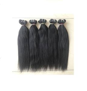 Extensions de Cheveux Humains Vierges de Qualité Remy Indiennes Lisses Naturelles de 24 Pouces, Prête à l'Exportation, Fourniture Brute à Donneur Unique, Haute Qualité - Product Image 1