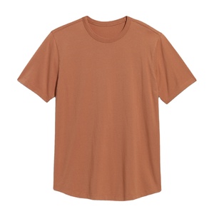 Vêtements de marque personnalisés en gros, t-shirts décontractés 100% coton, jersey uni, OEM/ODM, t-shirts à étiquette privée - Product Image 1