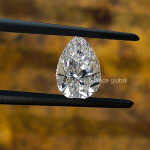 6.5x4.5 mm Pear Cut Lab Grown Diamond White Loose Calibrated 0.47 Ct VS Clarity with Good Cut for <b>Jewelry</b> Making - Product Image 6