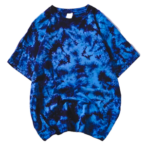 Fabricants de vêtements lourds de haute qualité personnalisés pour femmes Batik Tie Dye été Streetwear T-shirts en vrac 100% coton - Product Image 5