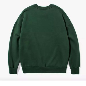 เสื้อสเวตเชิ้ตผู้ชายผ้าฝ้ายฟลีซ 100% แบบสวมหัว คอกลม ระบายอากาศได้ดี สไตล์ลำลอง พิมพ์โลโก้ได้ตามสั่ง ขายส่ง เสื้อสเวตเชิ้ตโอเวอร์ไซส์สำหรับฤดูหนาว - Product Image 5