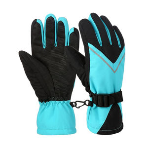2025 gants de Ski sur mesure conception réfléchissante doublure polaire doigts complets en plein air neige ski snowboard accessoire d'hiver - Product Image 1
