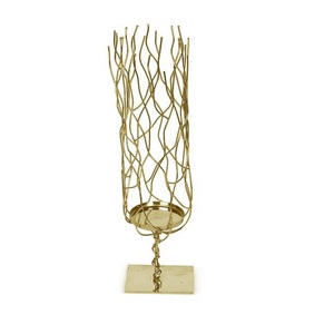 INDUSTRIE TENDANCE MODERNE MÉTAL FAIT À LA MAIN MAISON DÉCORATIVE BOUGEOIR LUXE BOUGEOIR PILIER - Product Image 5