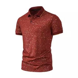 Nouveauté T-shirt coupe ajustée pour hommes, style fitness de luxe avec manches courtes, 100% coton, tailles régulières, taille américaine pour adultes - Product Image 5