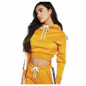 Ensemble 2 pièces pour femme : sweat à capuche court en polaire imprimé personnalisé et pantalon de jogging, grande taille, maternité, survêtement d'hiver, couleur personnalisée - Product Image 2