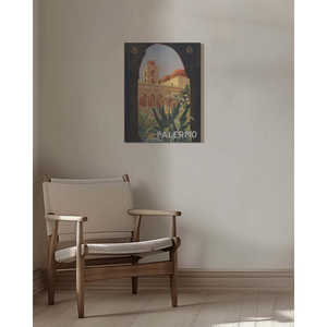 Mural de Pared de Palermo (Sicilia) para Agregar un Toque de Encanto Italiano Auténtico a tu Espacio - Product Image 2