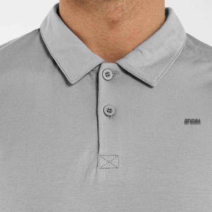 เสื้อยืดคอโปโลผู้ชายแขนสั้นลำลองผ้าคอตตอนเนื้อนุ่มยืดได้เข้ารูปสวมใส่ได้ทุกวันฤดูร้อนแฟชั่นเสื้อยืดสไตล์แอคทีฟ - Product Image 1