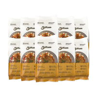Bifum Brazil High Fiber Brown Rice Dried Vermicelli Noodles 2-Minute Quick Cooking Premium Quality Plant-Based Pasta 10-Pack