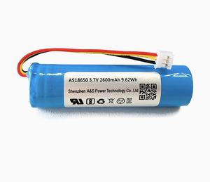 Batterie au lithium haute performance 18650 Li-ion 3,7 V 2600 mAh 18650 UL2054/Kc/CB pour lampe frontale/haut-parleur - Product Image 2