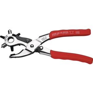 Leather Punch <b>Tools</b>-Revolver Hole and Eyelet Pliers 225 Mm Overall Length Plastic Handle - Product Image 1