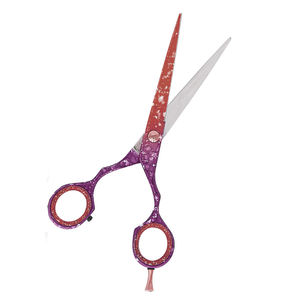 Wholesale Fancy Paper Coated <b>Hair</b> <b>Cutting</b> <b>Scissors</b> German Stainless Steel Barber Hairdressing <b>Scissor</b> <b>for</b> Beauty - Product Image 4