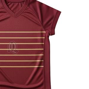 ผ้าโพลีเอสเตอร์ระบายอากาศได้ดีสำหรับทีมกีฬาในร่มผ้าโพลีเอสเตอร์แห้งเร็ว - Product Image 4