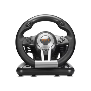 Gran oferta, volante <span class=keywords><strong>de</strong></span> juego con cable <span class=keywords><strong>de</strong></span> 180 grados, naranja/negro, con Pedal, <span class=keywords><strong>para</strong></span> XB One PC/P3/P4/Switch, gran oferta - Product Image 2