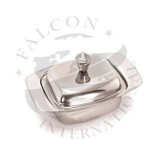 Mantequilla personalizada de acero inoxidable para restaurante, hogar, Hotel, con tapa, mantequilla de acero inoxidable de alta calidad - Product Image 5