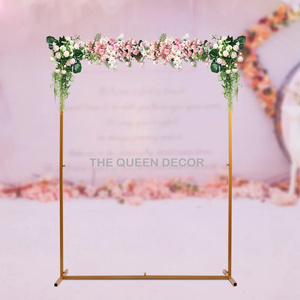 La forma única de Metal de hierro más vendida, decoración de plantas de boda con acabado negro, cartón de aluminio, nuevo estilo - Product Image 5