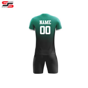 เสื้อฟุตบอลสำหรับผู้ใหญ่เสื้อยืดสโมสรฟุตบอลพร้อมกางเกงขาสั้นออกแบบโลโก้ได้ตามต้องการ - Product Image 6