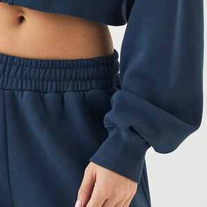 Sudadera con Capucha de Forro Polar para Mujer, Estilo Simple, Material Transpirable y Duradero, con Cierre de Cremallera y Logotipo Personalizado, Precio Económico para Pedidos al por Mayor - Product Image 4