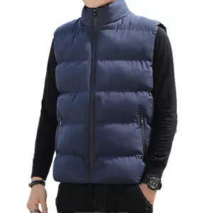 Chaleco Acolchado Sin Mangas, Cortavientos de Invierno, Personalizado al por Mayor, Económico, OEM, Talla Grande para Hombre - Product Image 3
