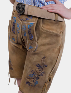 Vêtements bavarois nouveauté femmes chaud traditionnel Octoberfest bavarois Lederhosen Shorts personnalisé Unique Shorts - Product Image 3