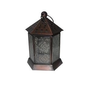 Linterna de Vela decorativa de hierro con candelabro decorativo con acabado antiguo para lámpara de vela colgante - Product Image 5