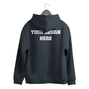 Sweat-shirt à capuche unisexe en coton 100% tricoté pour homme, anti-rides, respirant, séchage rapide, motif uni - Product Image 3