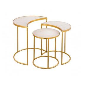 Latest New Metal Coffee <b>Table</b> With Marble Top New Design <b>Gold</b> Coated Metal Coffee <b>Table</b> for Home Decoration Luxury Center <b>Table</b> - Product Image 3